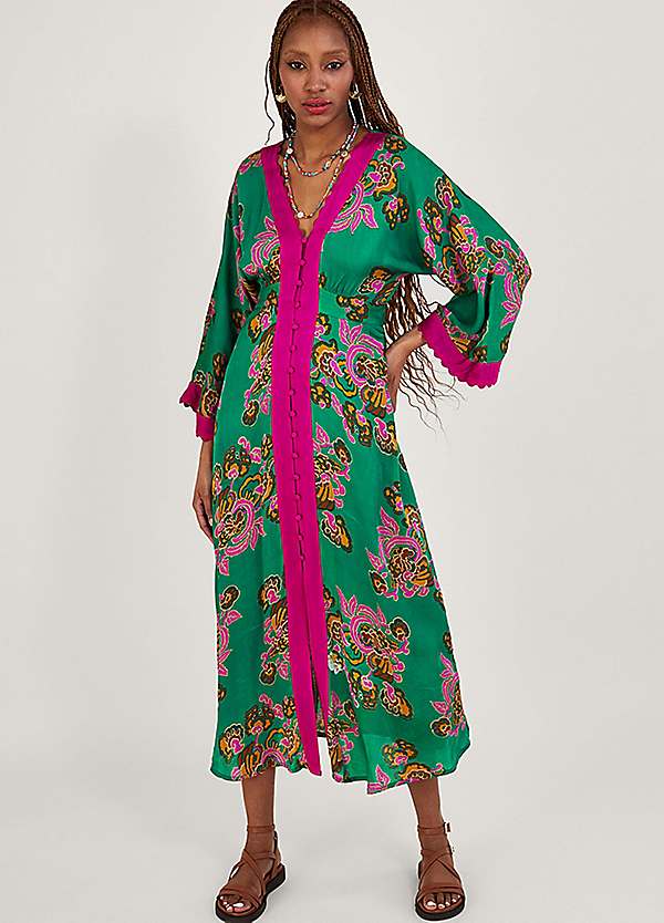 Printed kaftan dress hotsell