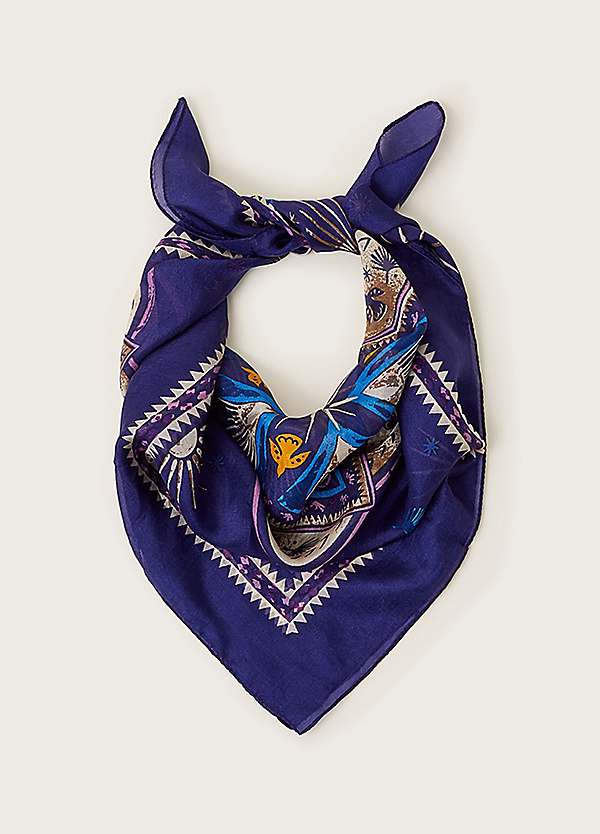 Monsoon 2024 silk scarf