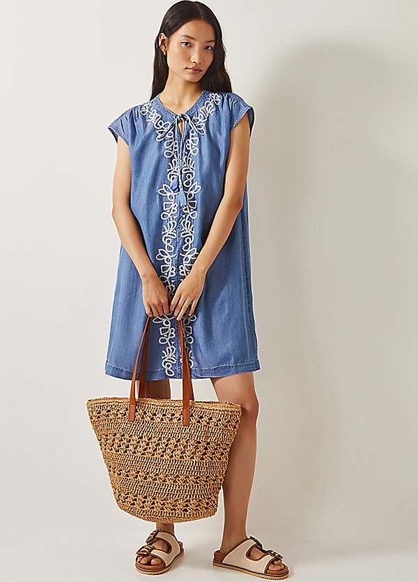 sachin and babi light blue dress Monsoon Hannah Embroidered Tea Dress Green - Size 8-24 - Sold by Monsoon  Brands Limited main image 0