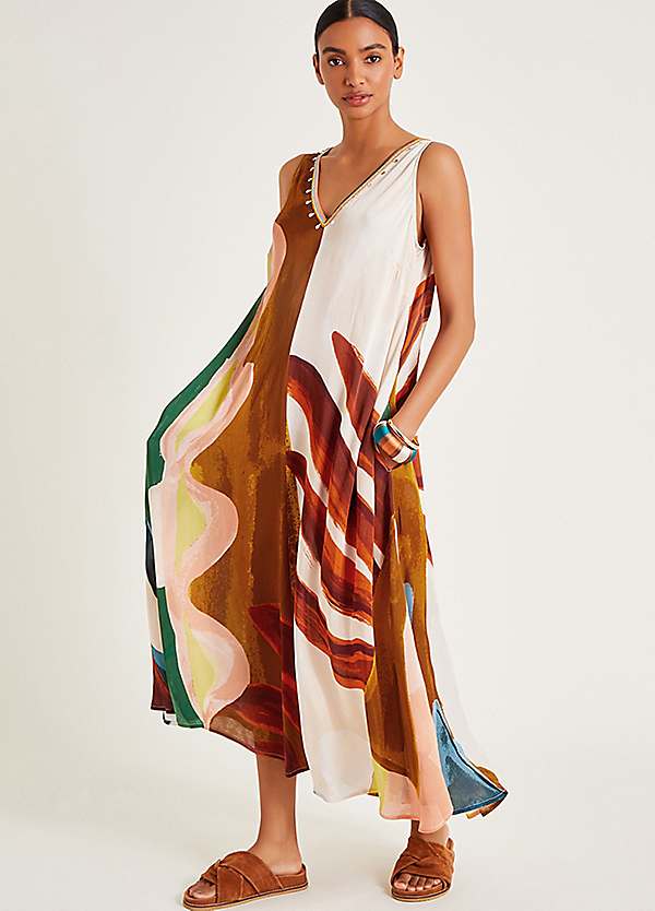 Monsoon Ivy Print Dress