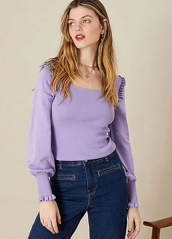 monsoon purple jumper