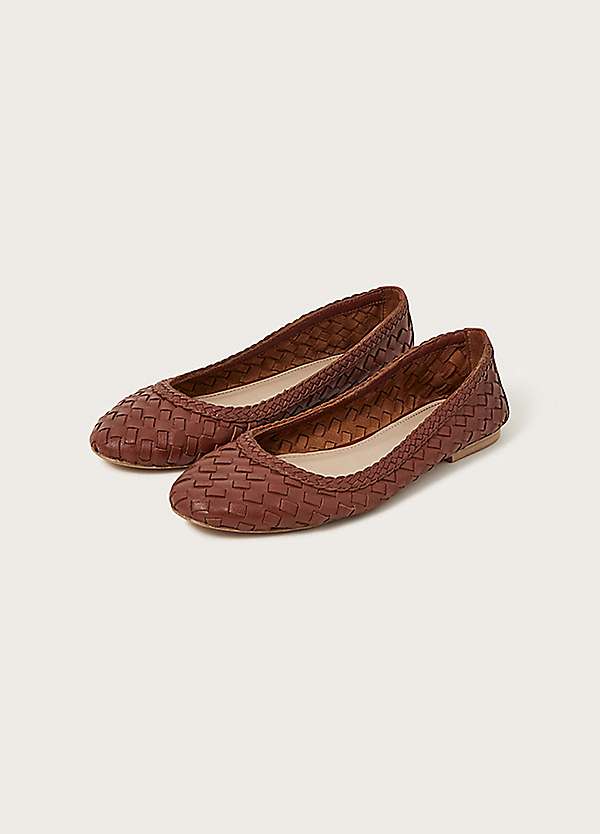 Woven 2025 ballerina flats