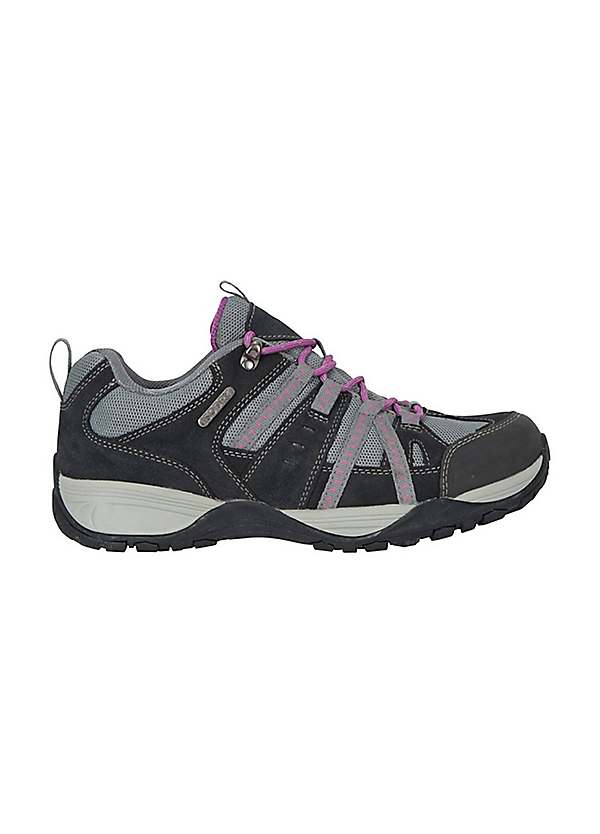 Mountain Warehouse Direction II Suede Wide Walking Shoes