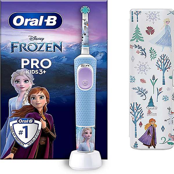 Oral B Pro Kids Frozen Electric Toothbrush Designed by Braun