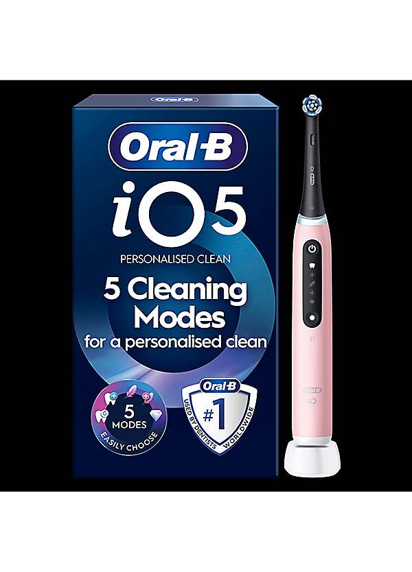Oral-B iO Series 5 Toothbrush - Blush Pink | Kaleidoscope