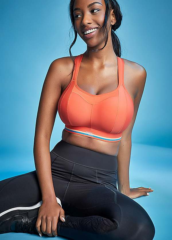 Running Moulded Seamless Racerback Sports Bra