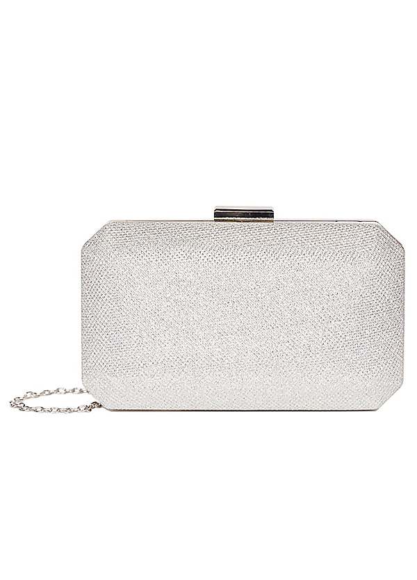 Silver deals clutch box