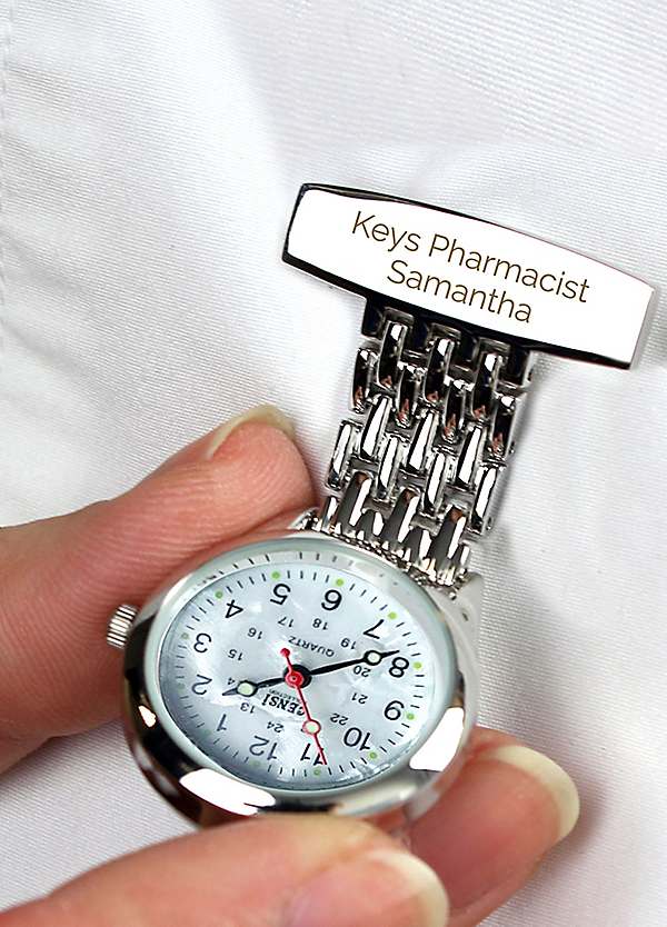 Personalised Nurse s Fob Watch Kaleidoscope