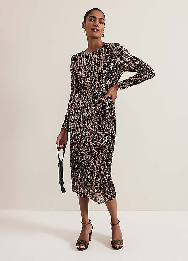 Phase Eight Kaleigh Sequin Dress | Kaleidoscope Phase Eight Kaleigh Sequin Dress | Kaleidoscope