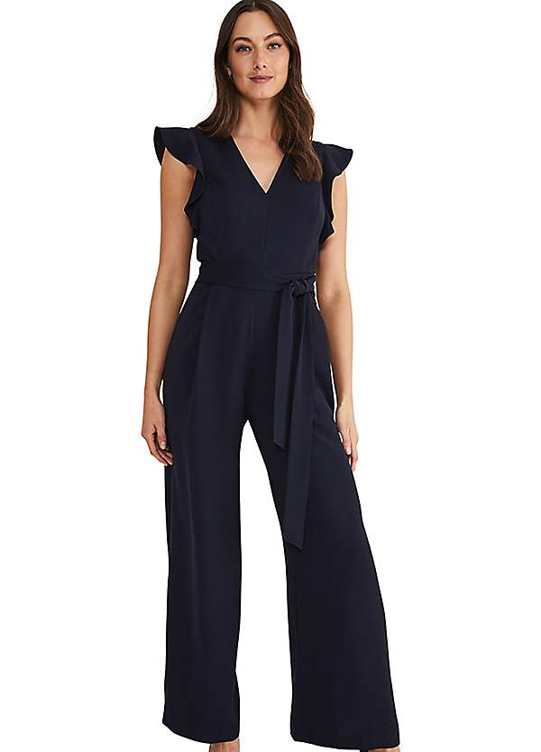 bonprix V-Neck Jersey Jumpsuit