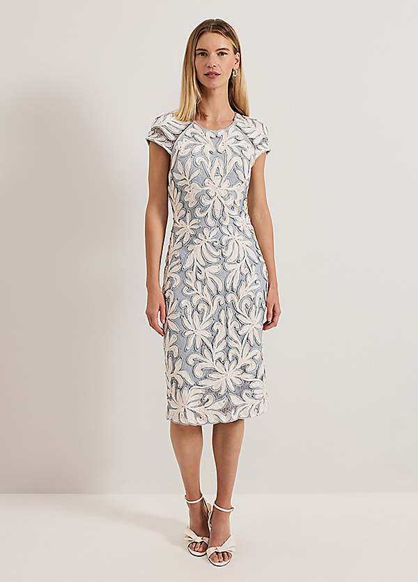 安心追跡【Phase Eight】Karima テープワークドレス Phase Eight Karima Tapework Midi Dress | Kaleidoscope