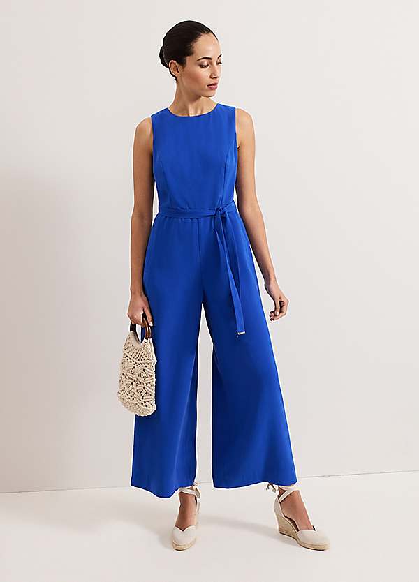 Phase Eight Marta Plain Jumpsuit Kaleidoscope