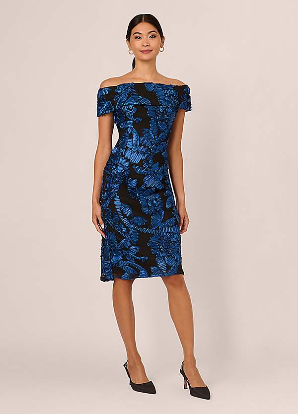 Maya Palm Print Jersey Dress | Kaleidoscope