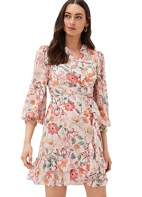 Phase Eight Melinda Floral Wrap Dress