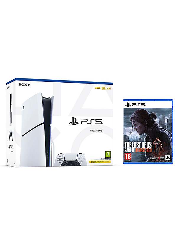 PlayStation (PS5) Console with The Last of Us Remastered II (18+