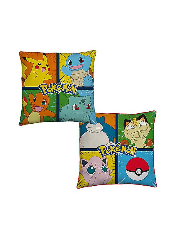 Pokemon Retro Reversible 40x40cm Cushion | Kaleidoscope