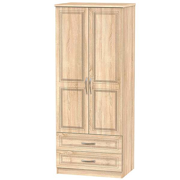 Purbeck 2 Door 2 Drawer Wardrobe Kaleidoscope