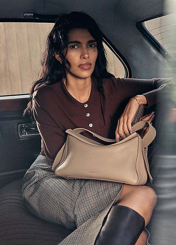 RADLEY ド・ボーヴォワール ミディアムジップトップグラブ