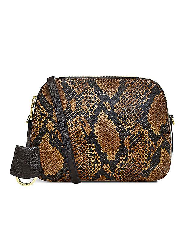 Faux snake outlet bag