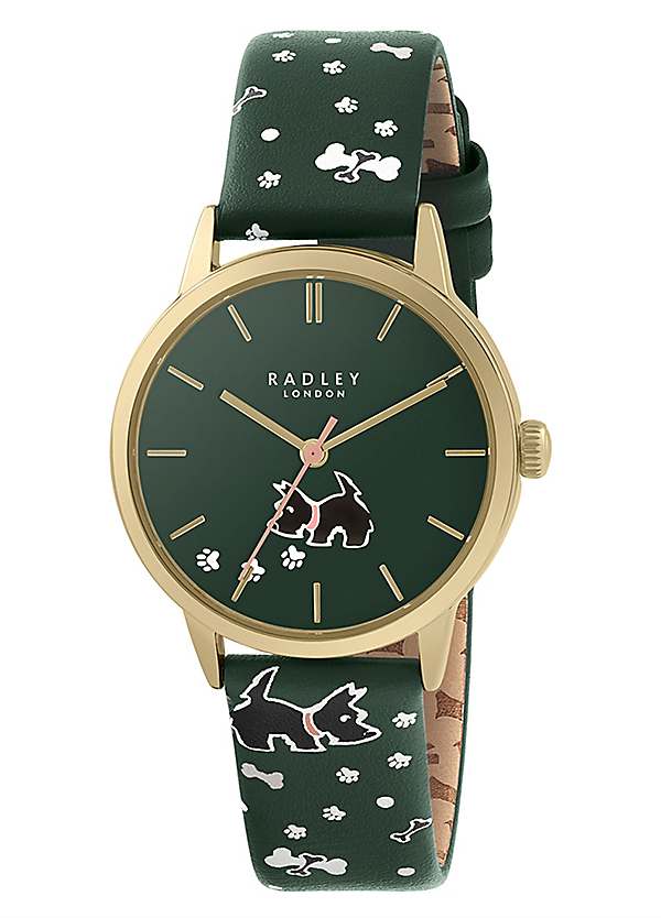 Green best sale radley watch