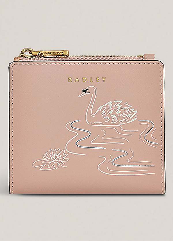 Radley London Swanning Around Prairie Pink Small Ziptop Coin Purse