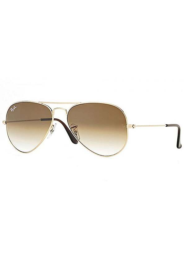 brown lens aviators