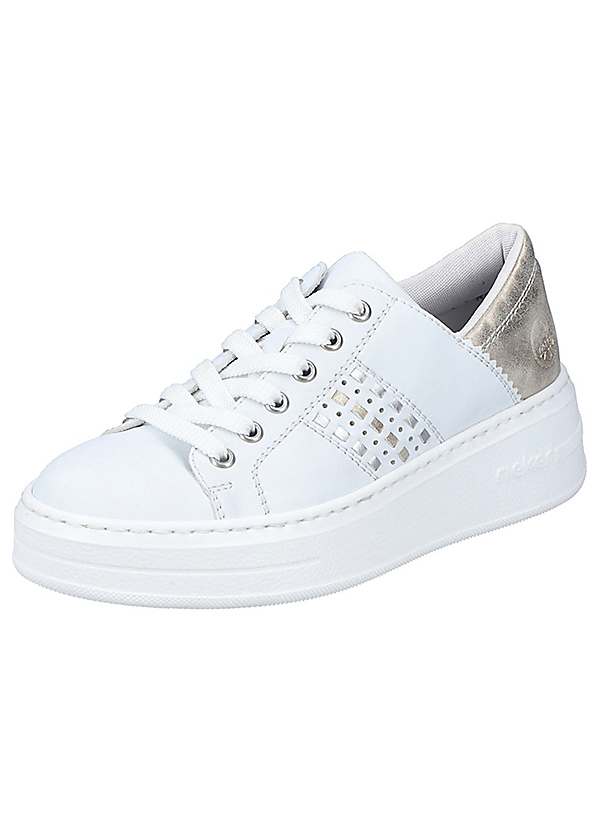 Rieker sales metallic trainers