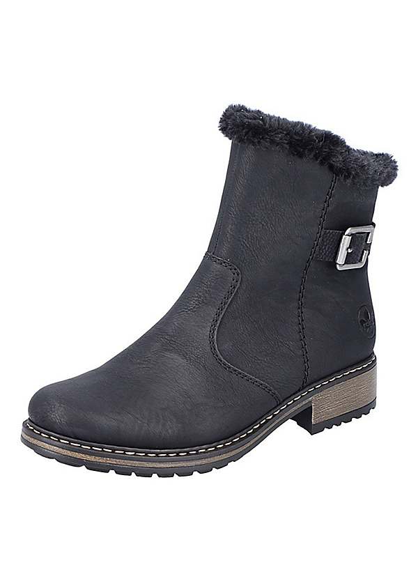 rieker winter ankle boots