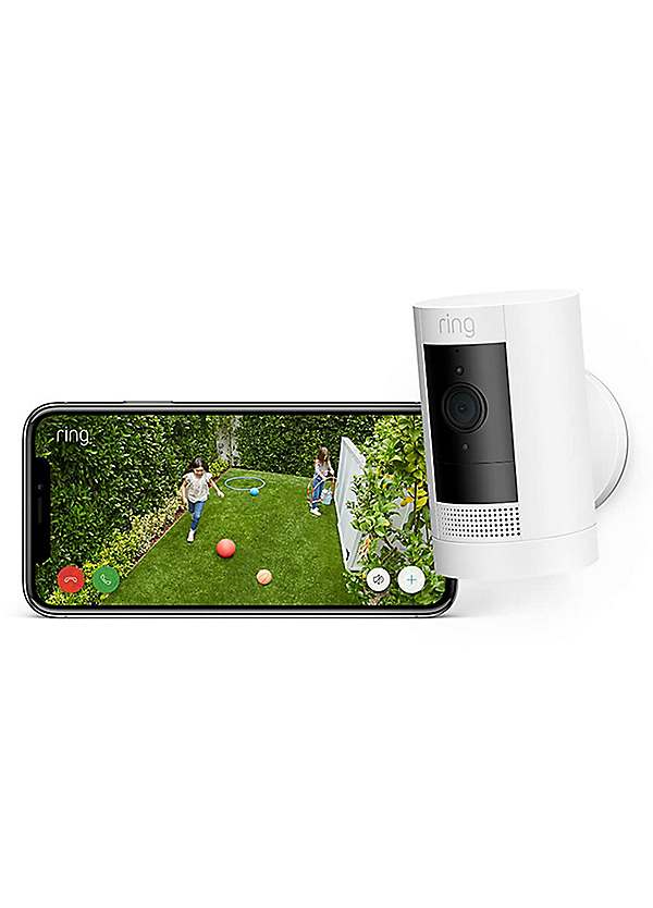 Ring Stick Up Camera (Battery) - White 2023