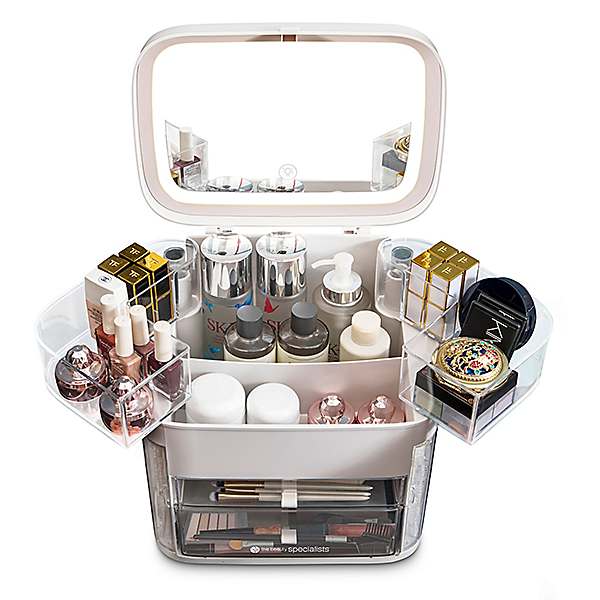 Rio Ultimate Beauty Storage Box With Dimmable Mirror