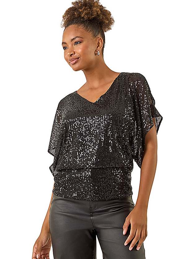 rim.ark back drape gloss tops