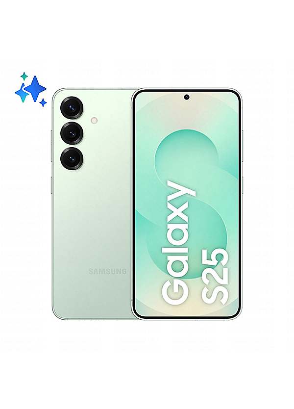 Samsung Galaxy S25 5G 256GB AI SIM Free Mobile Phone - Mint