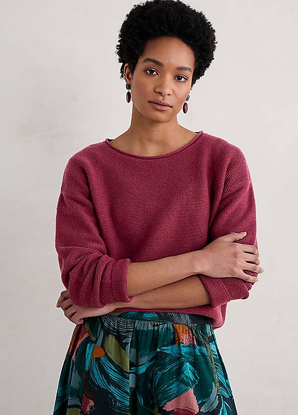 Seasalt Cornwall Pink Fruity Jumper Kaleidoscope