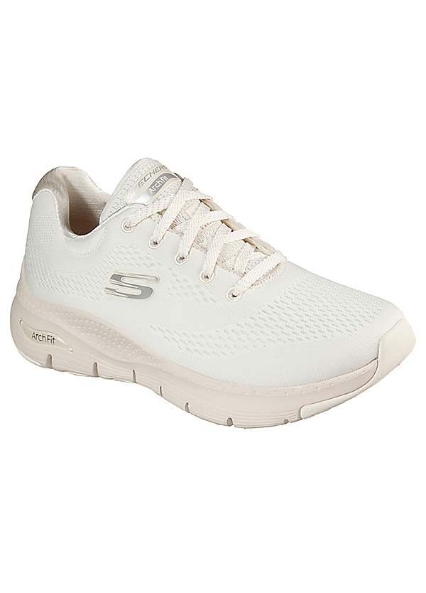 Skechers Cream Arch Fit Big Appeal Trainers Kaleidoscope