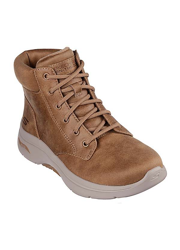 Skechers Go Walk Arch Fit 2.0 Chestnut Mountain View Boots