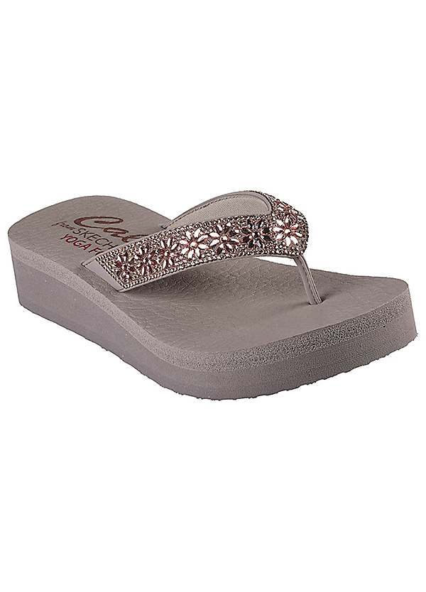 Skechers Taupe Vinyasa Sandals
