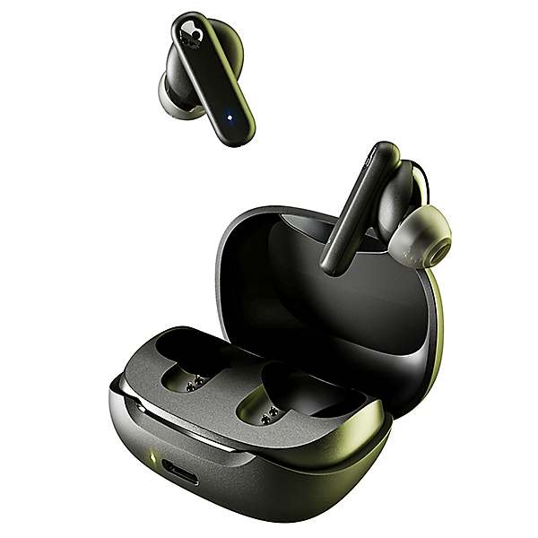 Skullcandy Smokin Buds True Wireless Earbuds Black Kaleidoscope