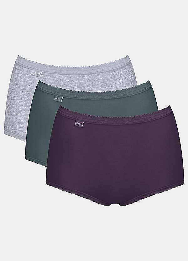 Sloggi Pack of 3 Basic Maxi Briefs