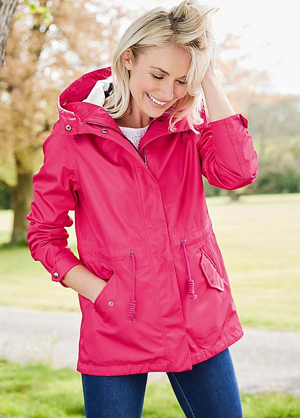 colourful rain jacket