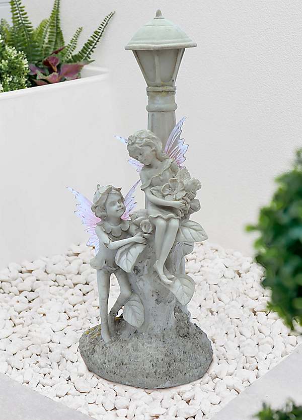 Ornamental lamp store posts for gardens