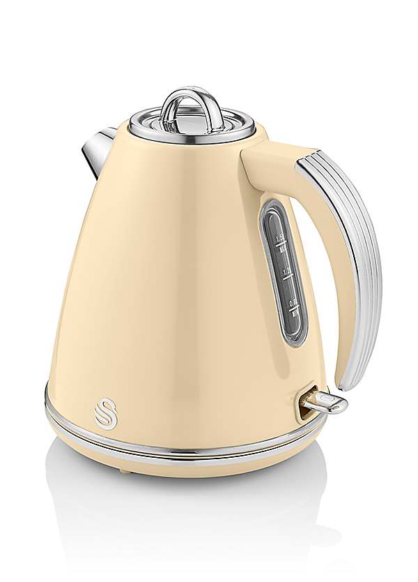 Swan retro cream kettle discount