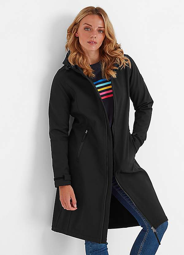 TOG24 Enya Womens Waterproof Softshell Long Jacket Kaleidoscope