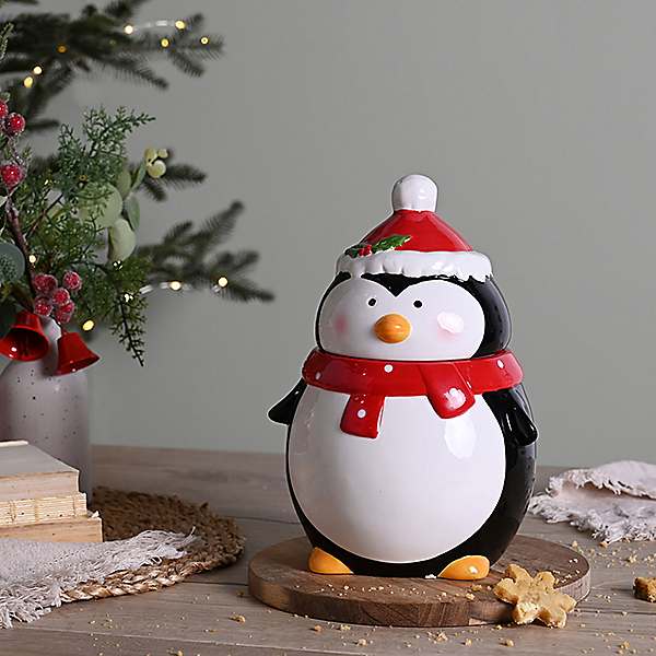 ceramic christmas tree cookie jar