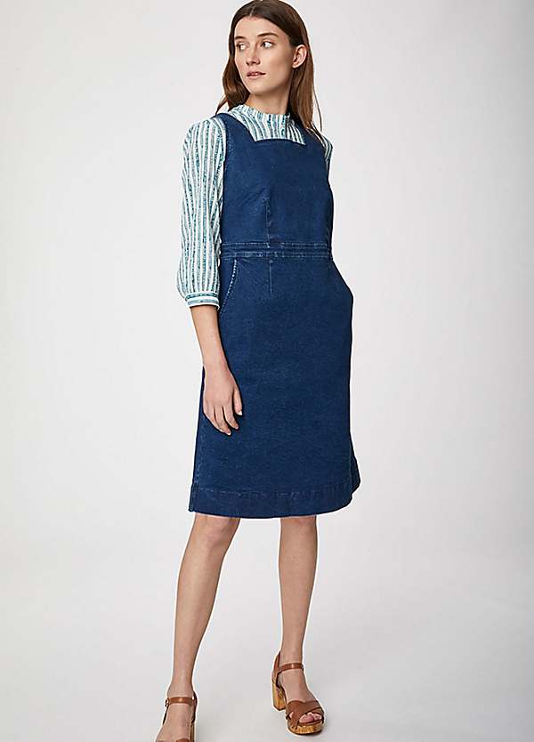 thought denim dress