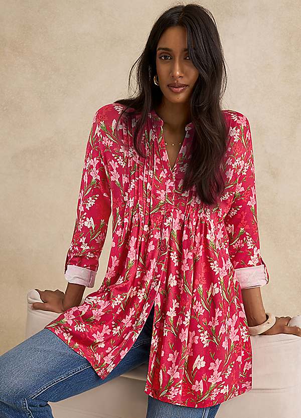 Together Pintuck Jersey Tunic | Kaleidoscope