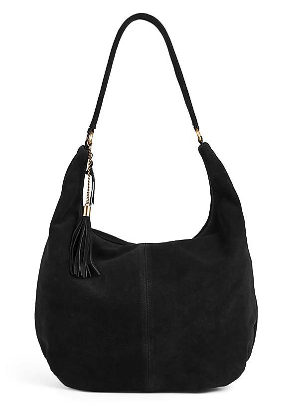 Large suede hobo 2024 bag