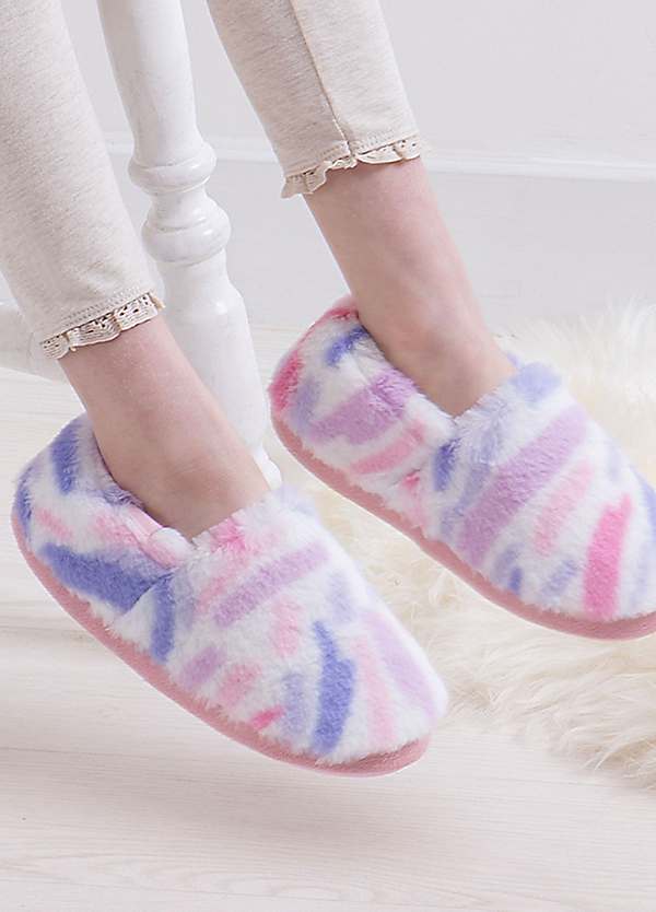 Totes Girls Short Full Back Slippers