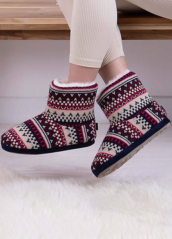 Totes toasties clearance slipper boots