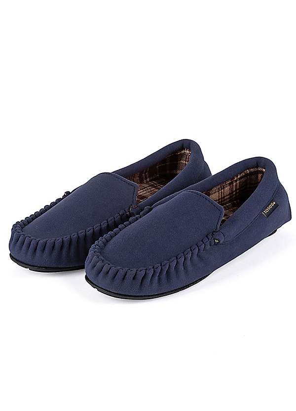 totes toasties men's moccasin slippers