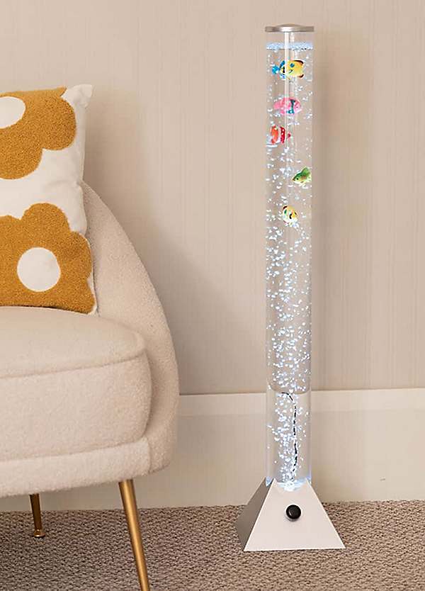 ValueLights Bubble Lamp Colour Changing Sensory Floor Lamp